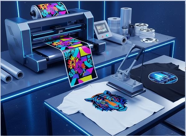 DTF Direct-to-Film Printing and Custom Stickers