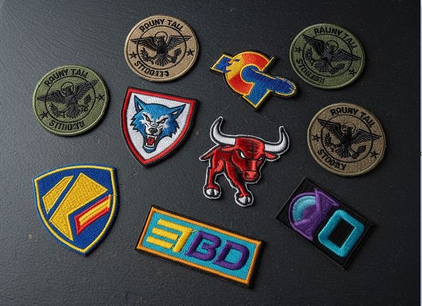 Custom Embroidered Patches - Woven and PVC Patches